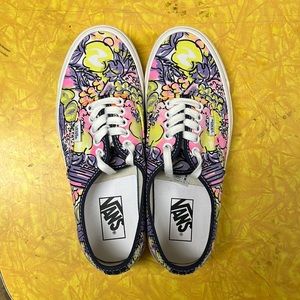 Vans Authentic 44 DX Anaheim Floral Sneaker NWOT “Parisian Night OG Veggies”
